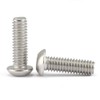 MewuDecor 10-32 x 3/8" Button Head Socket Cap Bolts Screws,