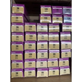 Kadus 3 x Kadus Permanent Hair Color Extra Rich Creme 2 oz  12A High Lift Blonde Ash.