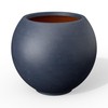 Kante Round Concrete Flower Pot, 11 Inch Dia (7.9" Opening)