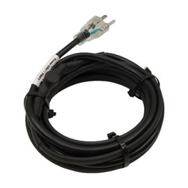 MincoHome Pipe Heating Cable Built-in Thermostat 100-120V Plug-in Water Pipe Anti-Freeze Kit Energy-Saving (11.8ft)