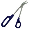 Toenail Scissors with Blue Plastic Handle - Extra Long -