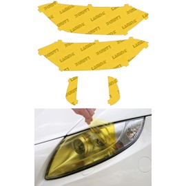 Lamin-x Custom Fit Yellow Headlight Covers for VW Jetta Base (2022+)