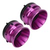 1 Pair NAB Hub Adapters Aluminum Alloy Universal Loading Device