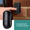 Wireless Smart Ding Dong Doorbell Waterproof Door Bell Black