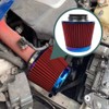 Cold Air Intake Filter, High Performance, Washable Filter, Clamp-On Replacement