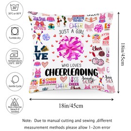 Softball Gifts Softball Throw Pillow Covers Inspirational Gifts for Women Her Softball Lovers Daughter Sister Birthday Gifts for Coworker Friend BFF Besties 18x18 Inch Pillowcase - Love Softball