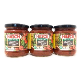 Hatch Organic Salsa - Medium - Pack of 3