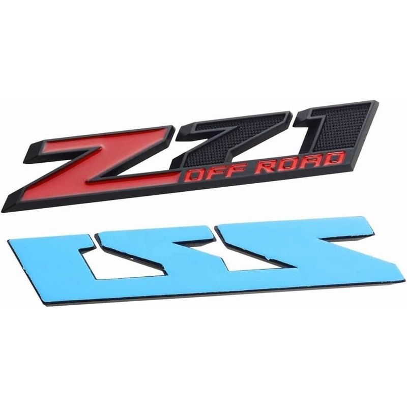 Aimoll 2pcs Z71 Off Emblems with Strong Tape Decal Emblems