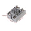 Artshu Single Phase Solid State Relay SSR Relay SSR-50DA-H 50DA