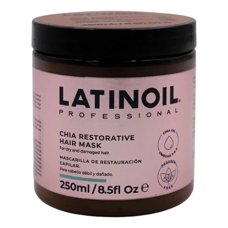 Latinoil Chia Restoractive Hair Mask 250ml - Restauración