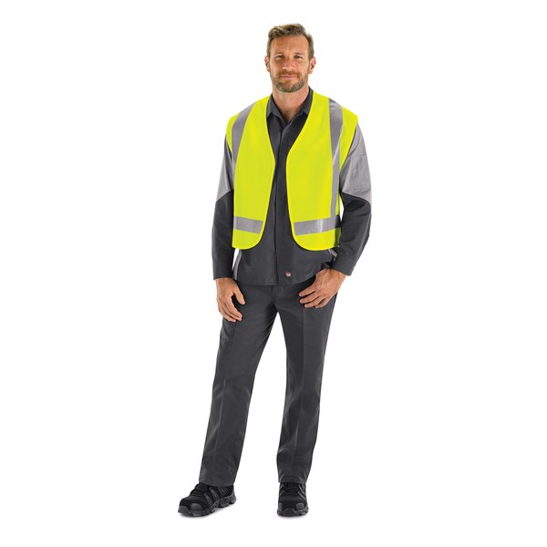 Red Kap Men's Lightweight Crew Pant, Charcoal, 36W x 32L