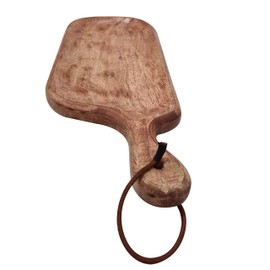 vegitable Serving Dinner Breakfast Party Snack Plates Hand-Carved Natural Long Deep Mango Wood Serving Platter with Handle Food Safe Tray cheeseboard Classical