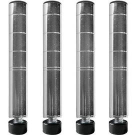 Shelving Inc. 6" h Chrome Wire Shelving Posts, 4 Count