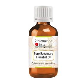 Greenwood Essential Pure Ravensara Essential Oil (Ravensara aromatica) Steam Distilled 30ml (1 oz)