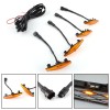 4PCS Plastic Car Grilles Grill LED Lights For Toyota 4Runner