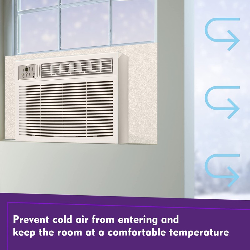 Mxclimate Full Surround Window AC Insulation Foam Side Panels for