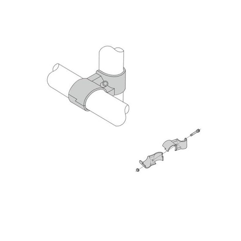 Yazaki Kako Φ28 Erector Metal Joint 4 Pieces HJ-6 S4