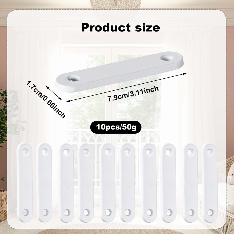 Curtain Weights for Drapes - Sew-On Anti-Wind Drapery Weights for