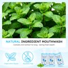 Travel Mouthwash Bulk, 1.2 Oz/35ml Mini Mouthwash Bulk, for Freshening