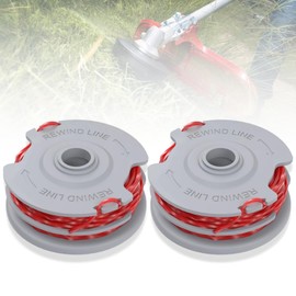 zCloud Flymo strimmer spool,flymo strimmer wire Replace of FLY021,strimmer spool replacement,Compatible with Flymo Power/Mini/Trim Grass Trimmer,2PCS Standard 1.5mm 36ft Lawn Mower Replacement Spool