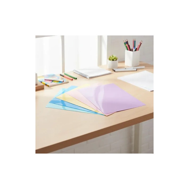 Pasta Para Engargolar Encuadernar Engargolado Pastel 50pz