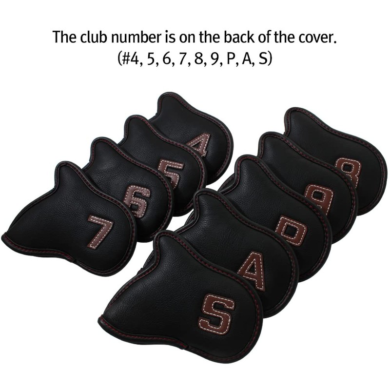 AIMSHARK Skull_Shark Golf Iron Cover / 1 Piece or 9