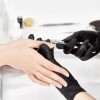 Lobo Caja De Guantes Vinil Negro 50pz Estética,barberia Talla Gde
