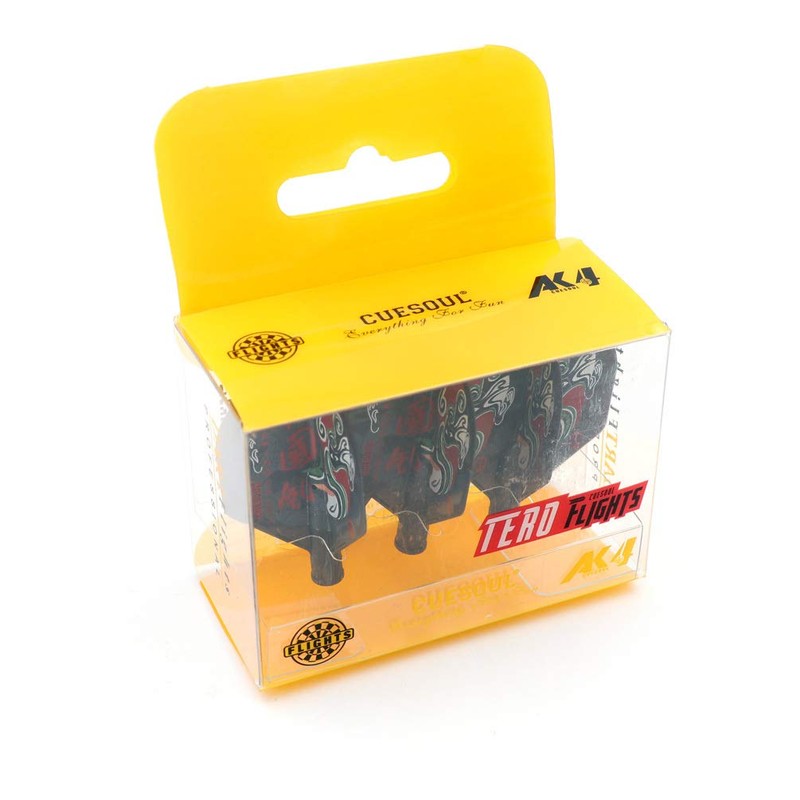 CUESOUL TERO AK4 Dart Flights Forma estándar, diseño de ópera