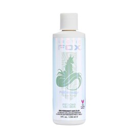 ARCTIC FOX Vegan and Cruelty-Free Semi-Permanent Hair Color Dye (8 Fl Oz, PISTACHIO MACARON)