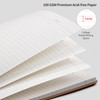 RETTACY Notebook Lined B5, Lightweight Journal Diary with 96 Numbered