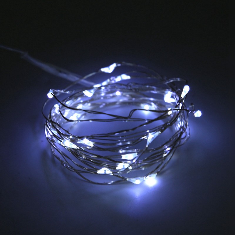 USB Copper Wire LED String Light with Remote Control for