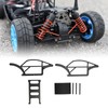 1/18 Carbon Fiber Frame Black Flexibility Carbon Fiber Chassis Kit