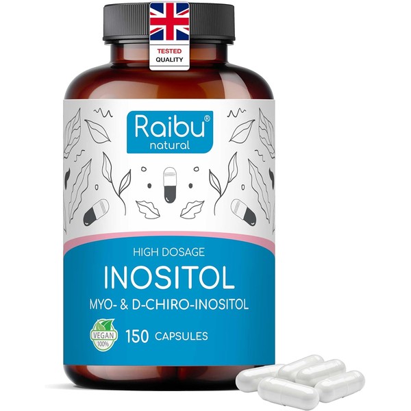 Myo Inositol & D Chiro Inositol Supplement 150 Capsules -