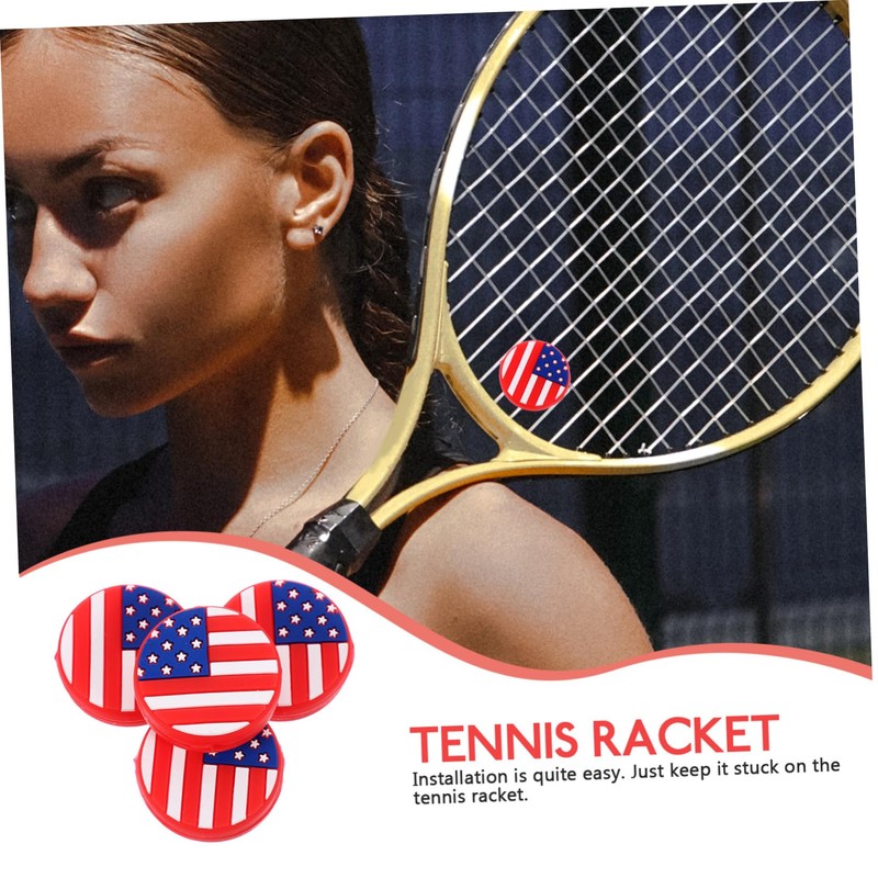 BESPORTBLE 12pcs Tennis Racket Dampeners Tennis Vibration Dampener for Players