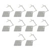 Action Figure Stand,10 Sets Action Figure Accessories,Transparent Acrylic Anime Figure