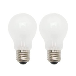 Toyo Lighting & Technology General Incandescent Bulb (Frost) 100 W Shape 2 Pack Set of 2 Bulbs, E26 Base, TC-LW100V90W, 1P - Set of 2