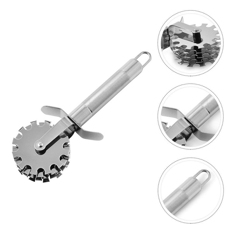 Angoily Steak Tenderiser Meat Tenderiser Stainless Steel Rolling Meat Tenderizer