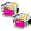 SavFinto LC223 Ink Cartridge Replacement for Brother LC-223 Ink for