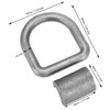 JOIKIT 10 Pack 1/2 Inch Weld-On D Rings, 12,000 lbs