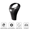 DIYUCAR Carbon Fiber Style ABS Car Gear Shift Head Trim