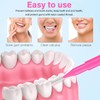 Healvian 100 Piezas Cepillos Interdentales PortáTiles Para Ortodoncias,Cepillos De Interdentales,Palillos