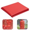 DECOHS 31 Inch x 25 Ft Tomatoes Red Greenhouse, PVC