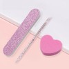 10 Sets Press on Nail Prep Kit Small Nail Files