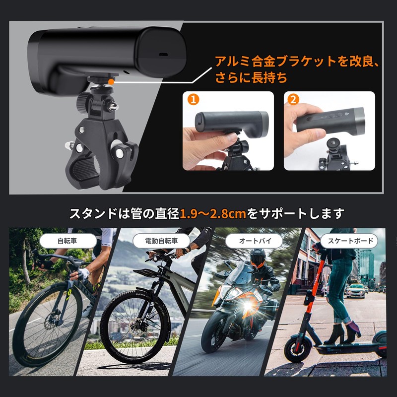 ATOVANKA Bicycle Dash Cam