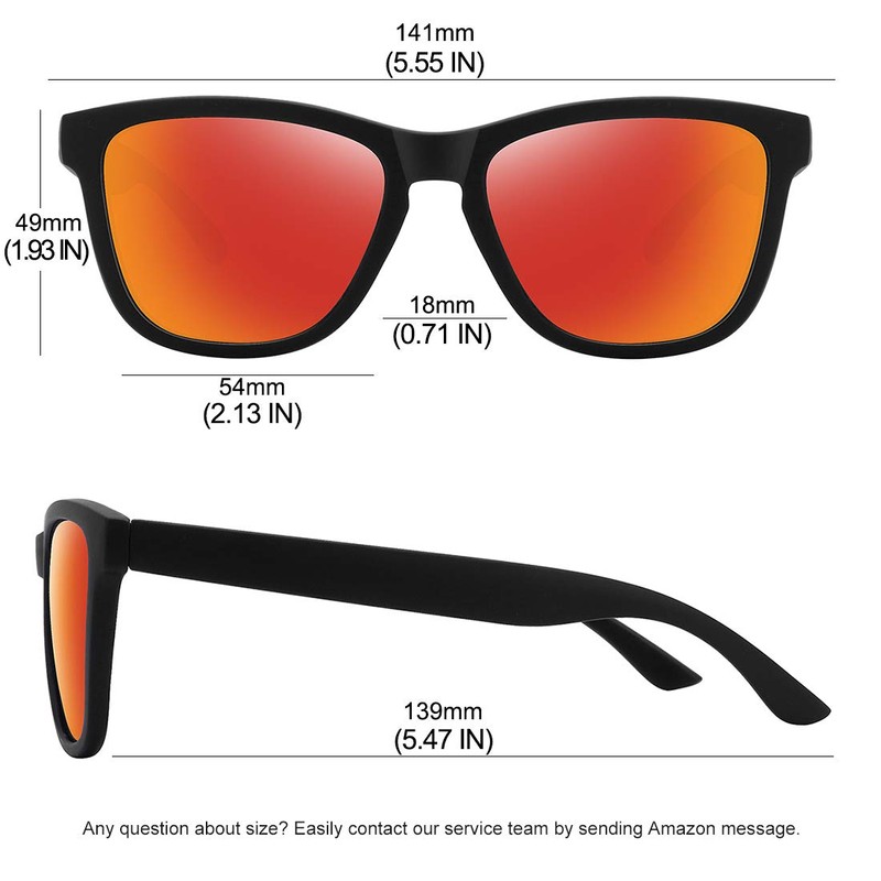 MEETSUN Polarized Sunglasses for Women Men Classic Retro Designer Style