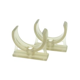 Alphacool Cape Coolplex 15512 Perspex Bracket 50 mm Water Cooling Expansion Tank Pack of 2