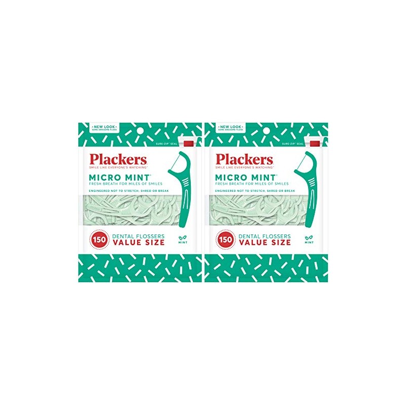 icro Mint Púas de hilo dental, 150 unidades