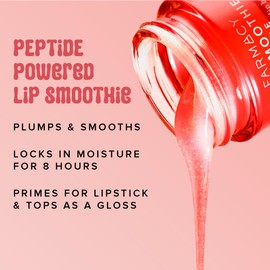 Farmacy Plump + Shine Lip Smoothie Duo - Peptide Lip Balm - Lip Moisturizer & Plumper with Vitamin C - Apple & Mango with High Gloss Finish