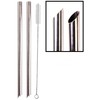 2 Point End BOBA Straw Stainless Steel Extra Wide 1/2"