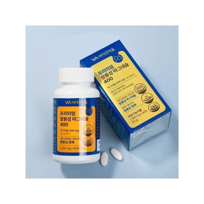 Vitamin Village [Vitamin Village] Premium Enteric Coated Magnesium 400 90